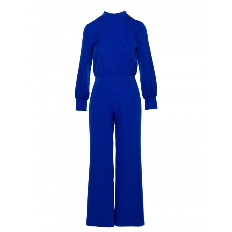 M879 Kombinezon ze stójką - chabrowy