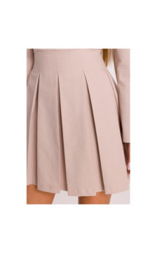 M884 Sukienka denim - beżowa