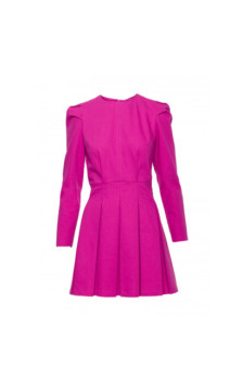 M884 Sukienka denim - różowa