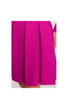 M884 Sukienka denim - różowa