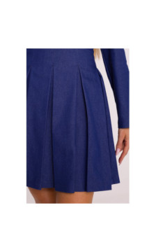 M884 Sukienka denim - niebieska