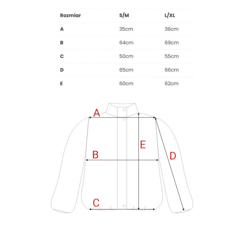 M885 Kurtka z płaszczowej dzianiny - bordowa