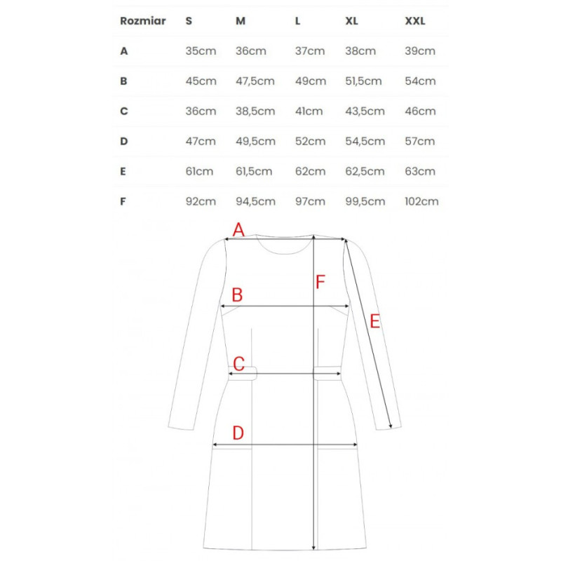 S419 Sukienka z ozdobnymi guzikami w talii - beżowa