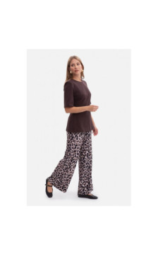 B302 Spodnie z dzianiny z nadrukiem - model 1