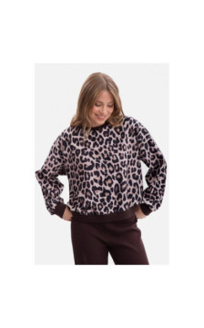 B303 Bluza z dzianiny z nadrukiem - model 1