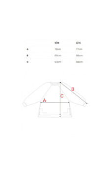 B306 Bluza oversize z rozcięciami - gorzka czekolada