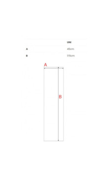 M896 Szal splot prążkowany - brązowy