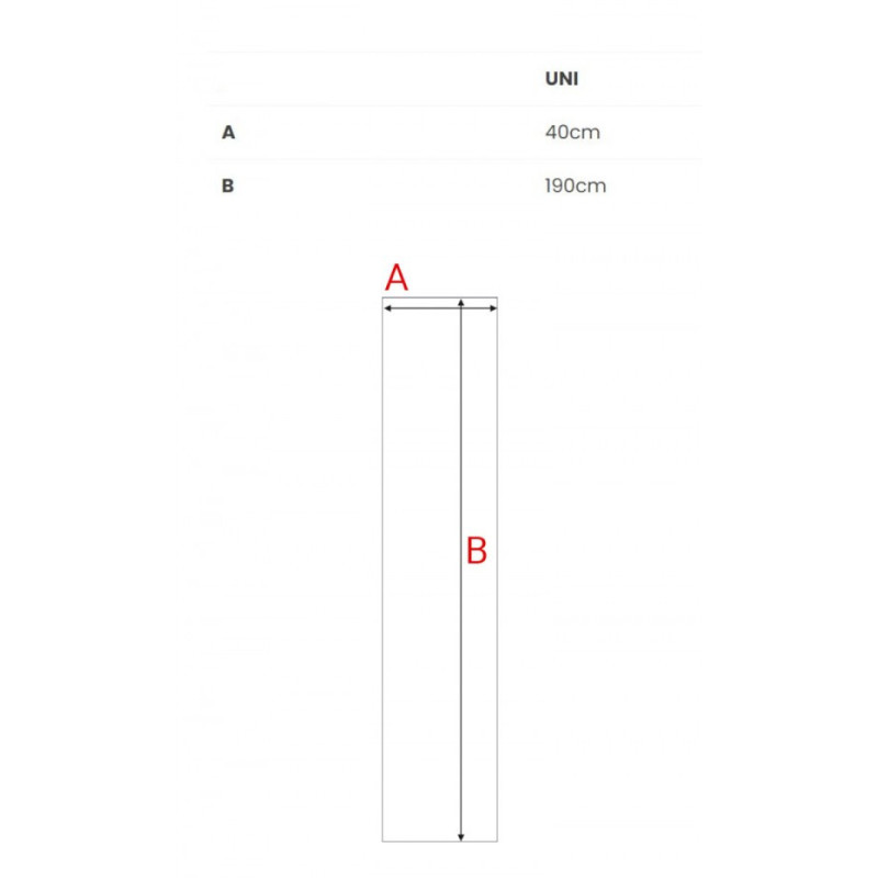 M898 Szal splot warkocz - szary