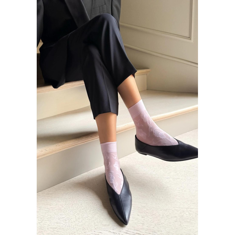 Veneziana moteriškos kojinės su likra