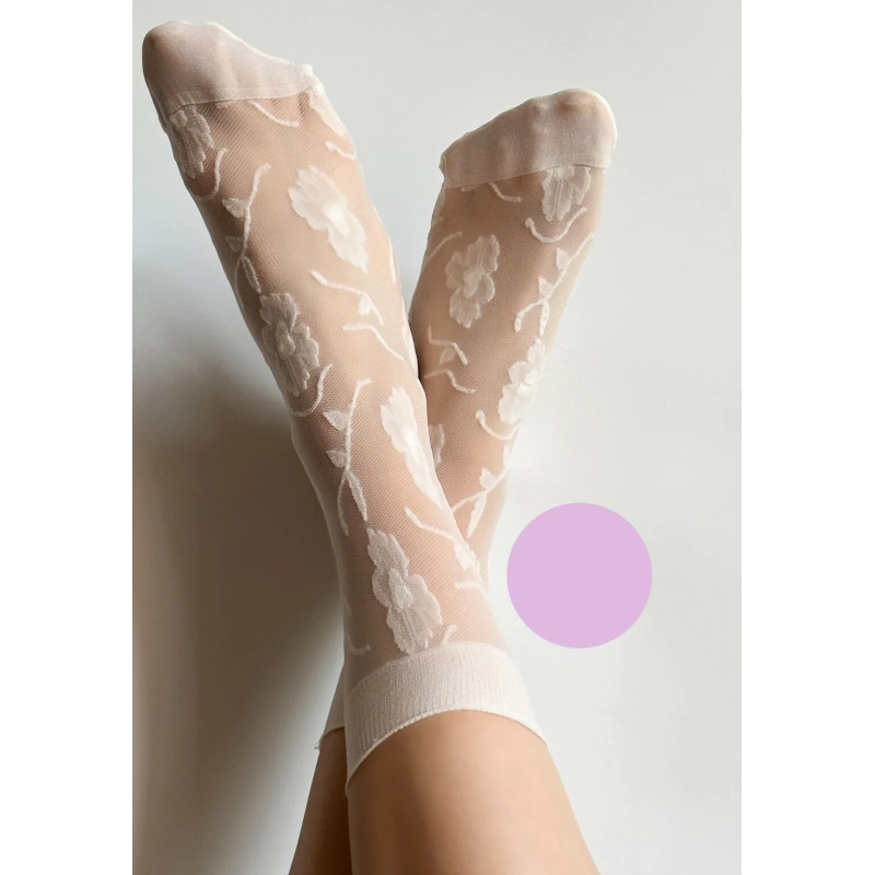 Veneziana moteriškos kojinės su likra
