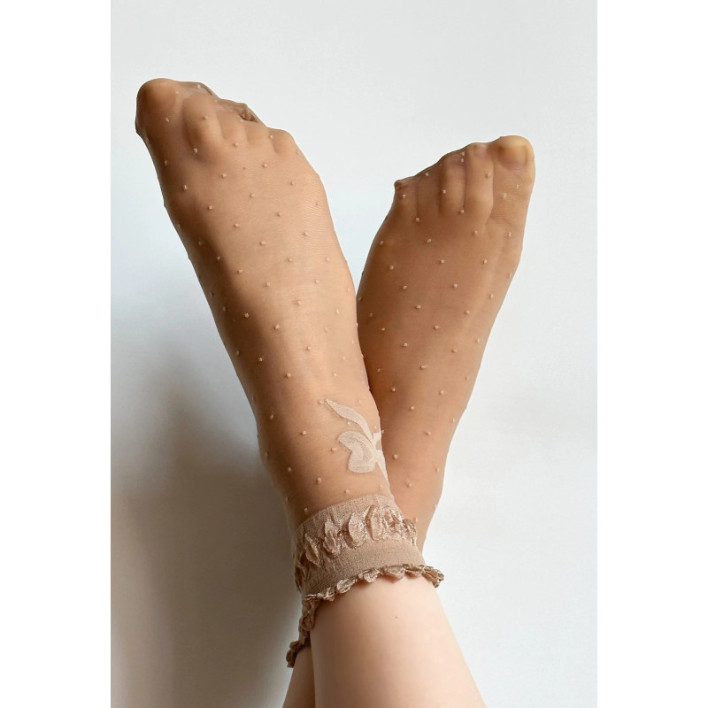 Veneziana moteriškos kojinės su likra