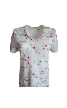 Betina naktiniai trumpomis rankovėmis