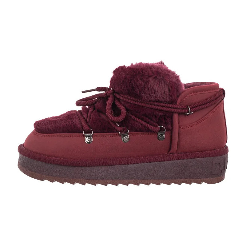 D.Franklin Nordic Trk Fur Low Burgundy DFSH370011-BURG (DF4-e) batai