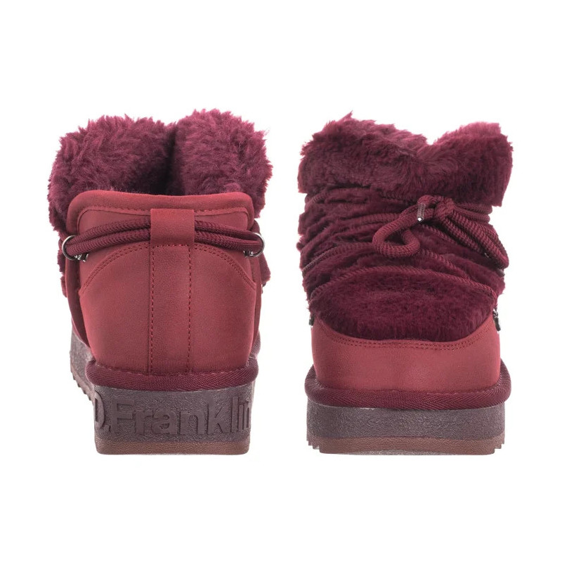 D.Franklin Nordic Trk Fur Low Burgundy DFSH370011-BURG (DF4-e) batai
