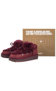 D.Franklin Nordic Trk Fur Low Burgundy DFSH370011-BURG (DF4-e) batai