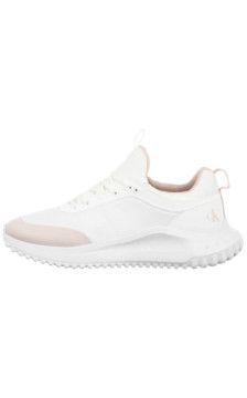 Calvin Klein Eva Runner Laceup Sock Mat Mix Bright White/Crystal Grey YW0YW02064 0I8 (CK727-a) sportiniai bateliai