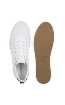 Tommy Hilfiger Harlem Street Lth White FM0FM05708 YBS (TH1437-a) sportiniai bateliai 