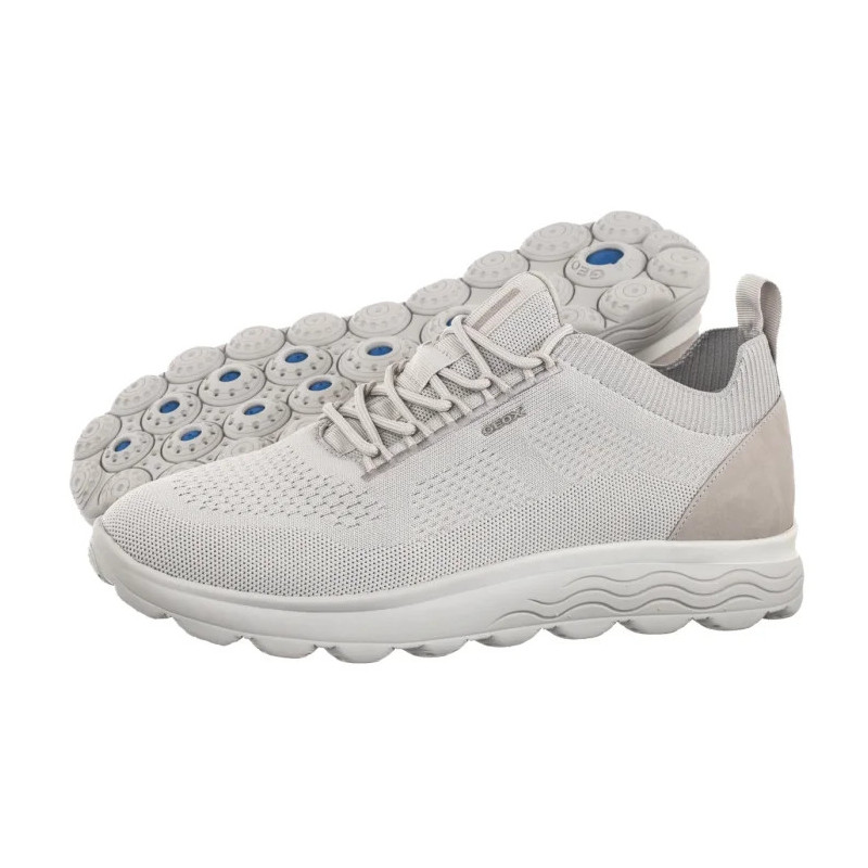 Geox U Spherica A - Knitted Text Lt Grey/Grey U15BYA 0005Z C1292 (GE249-a) sportiniai bateliai