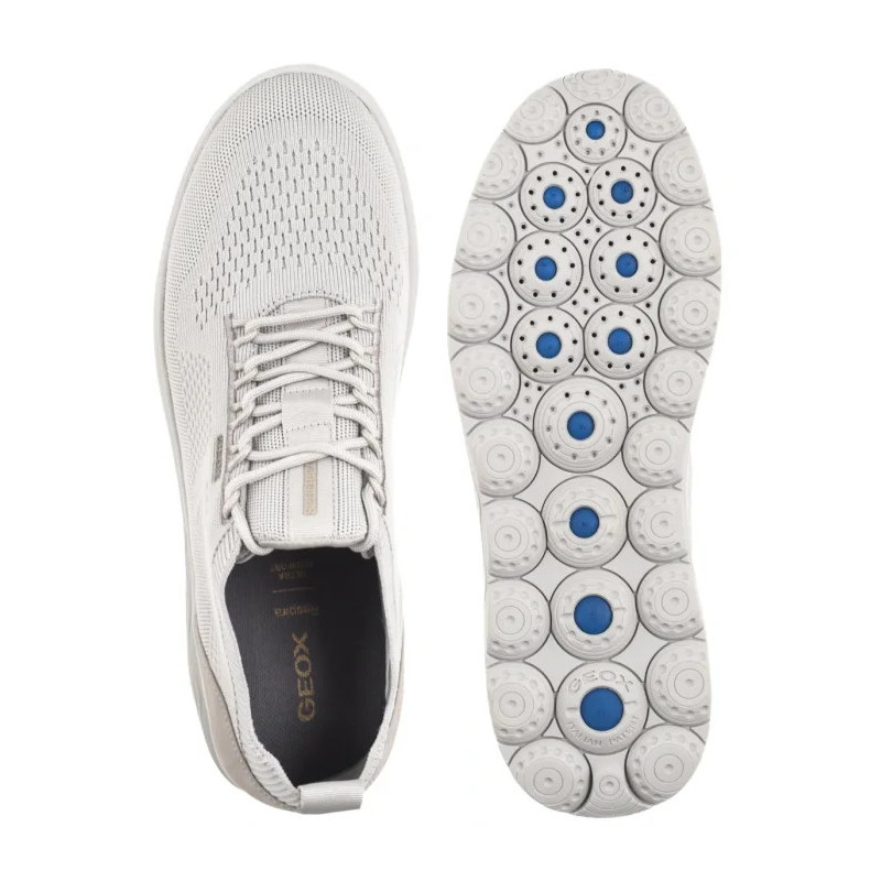 Geox U Spherica A - Knitted Text Lt Grey/Grey U15BYA 0005Z C1292 (GE249-a) sportiniai bateliai