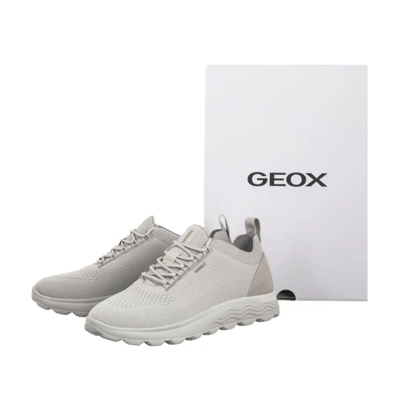 Geox U Spherica A - Knitted Text Lt Grey/Grey U15BYA 0005Z C1292 (GE249-a) sportiniai bateliai