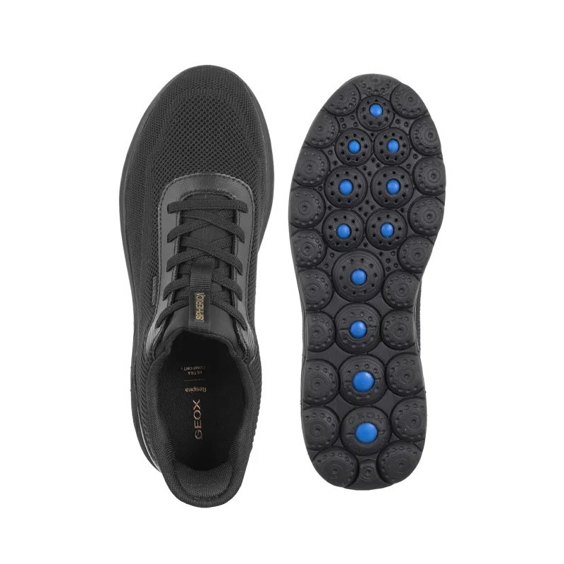 Geox D Spherica Plus A - Knit.Te+Sy Black D557MA 06KBC C9999 (GE216-b) sportiniai bateliai