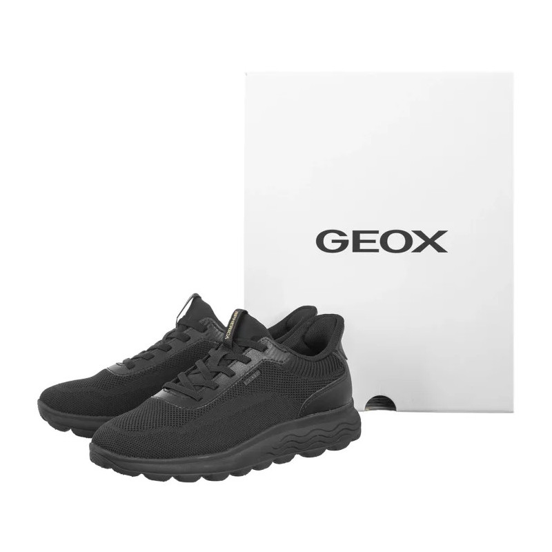 Geox D Spherica Plus A - Knit.Te+Sy Black D557MA 06KBC C9999 (GE216-b) sportiniai bateliai