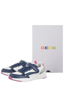Geox J Loftus A - Gbk+Nylon Lilac/Turquoise J46M2A 054FU C8320 (GE204-b) sportiniai bateliai