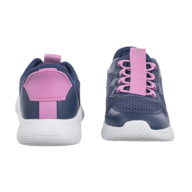 Geox J Sprintye Fast In Dk Royal/Dk Pink J65NTA 01454 C4R8F (GE247-a) sportiniai bateliai