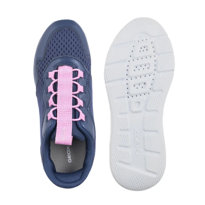 Geox J Sprintye Fast In Dk Royal/Dk Pink J65NTA 01454 C4R8F (GE247-a) sportiniai bateliai