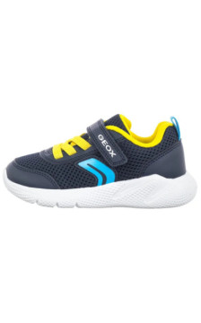 Geox B Sprintye B. C - Mesh+Geobuck Navy/Yellow B454UC 01454 C0657 (GE250-a) sportiniai bateliai