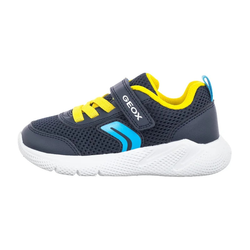 Geox B Sprintye B. C - Mesh+Geobuck Navy/Yellow B454UC 01454 C0657 (GE250-a) sportiniai bateliai