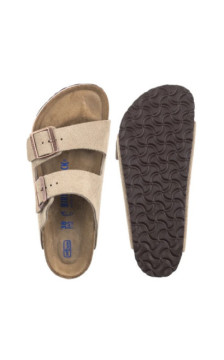 Birkenstock Arizona BS Soft Footbed Taupe 0951301 (BK344-a) Moteriški batai/šlepetės