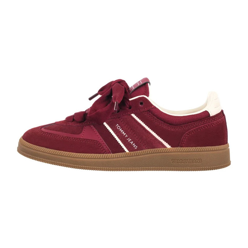 Tommy Hilfiger The Greenwich Edge Suede Deep Dahlia EN0EN02924 XKK (TH1438-a) sportiniai bateliai
