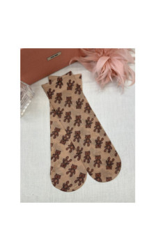 Magnetis moteriškos kojinės su likra