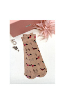 Magnetis moteriškos kojinės su likra