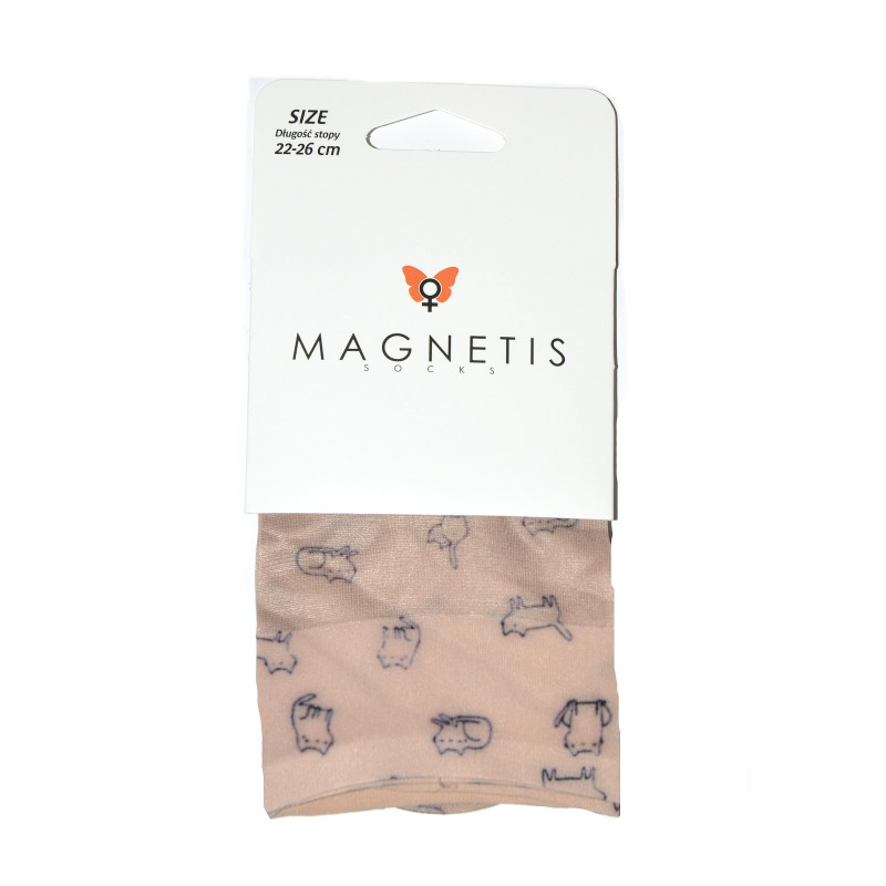 Magnetis moteriškos kojinės su likra