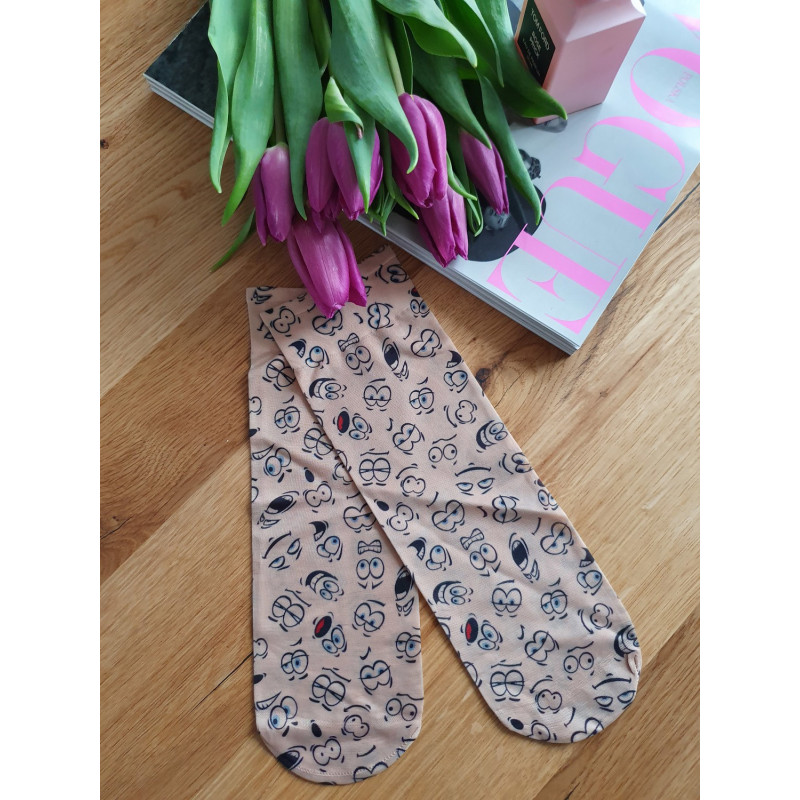 Magnetis moteriškos kojinės su likra