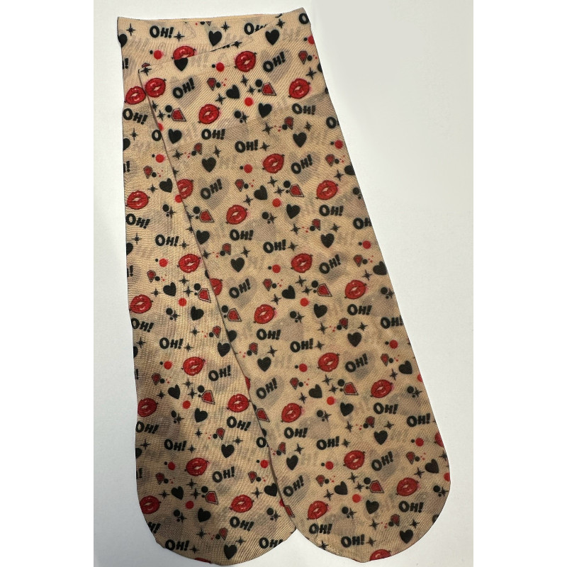 Magnetis moteriškos kojinės su likra