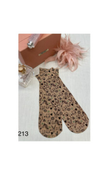 Magnetis moteriškos kojinės su likra