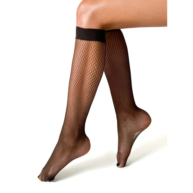 Veneziana tinklinės kojinės iki kelių