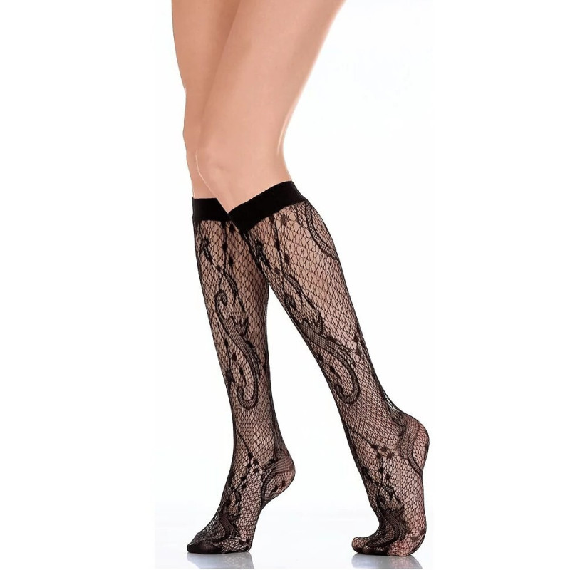 Veneziana tinklinės kojinės iki kelių