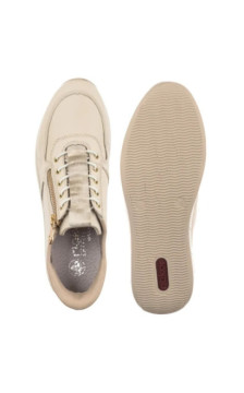 Rieker Beżowe N1156-60 (RI349-a) sportiniai bateliai
