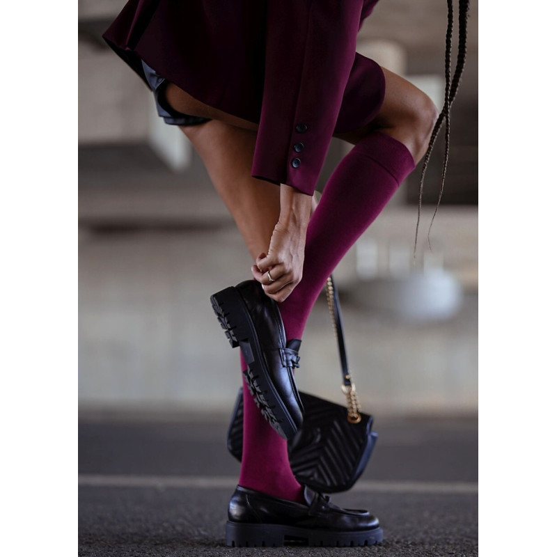 Milena medvilninės kojinės iki kelių 