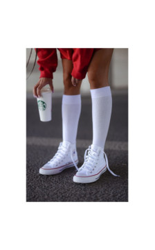 Milena medvilninės kojinės iki kelių 