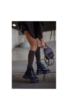 Milena medvilninės kojinės iki kelių 