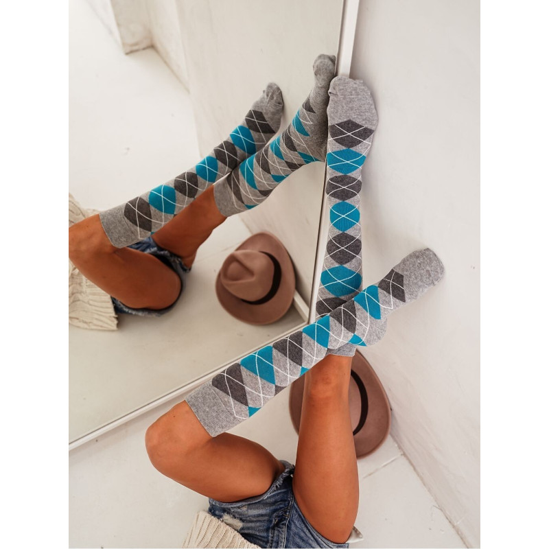 Milena medvilninės kojinės iki kelių 