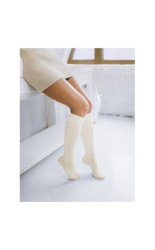 Milena medvilninės kojinės iki kelių 