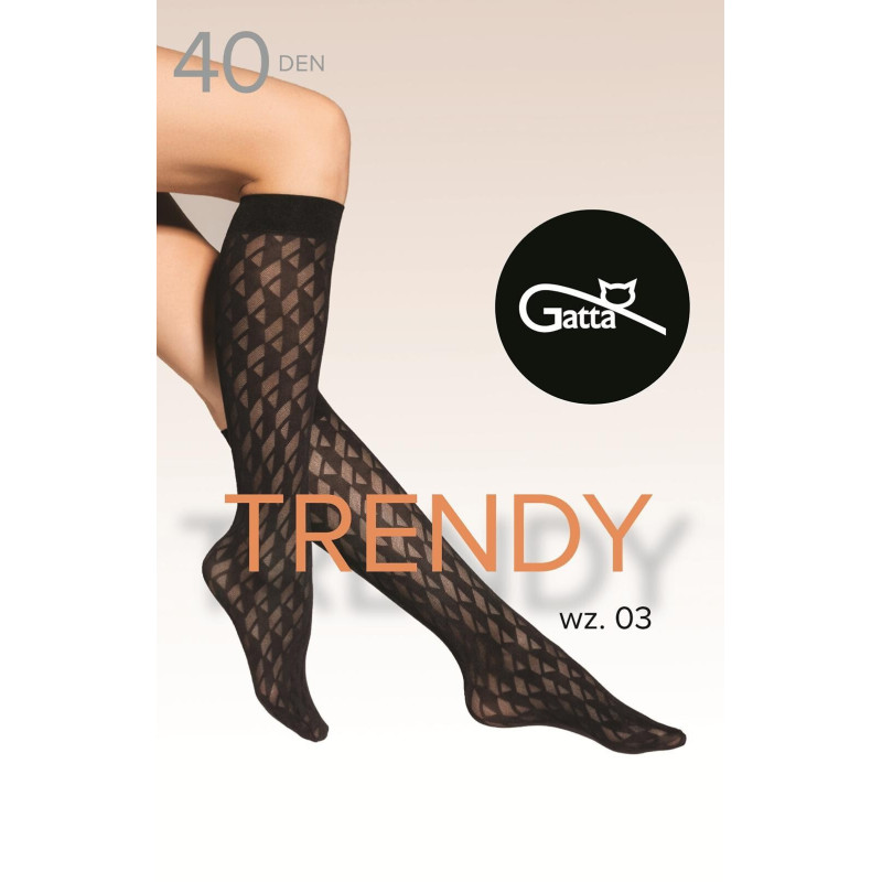 Gatta kojinės iki kelių su mikrofibra