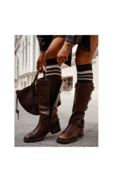 Milena medvilninės kojinės iki kelių 