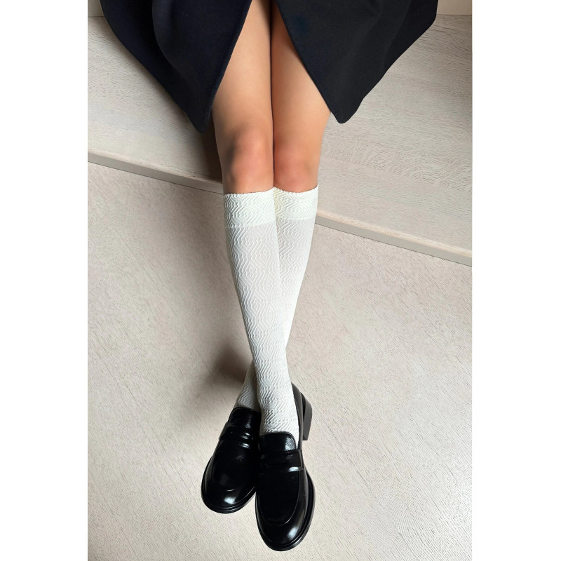 Veneziana kojinės iki kelių su mikrofibra